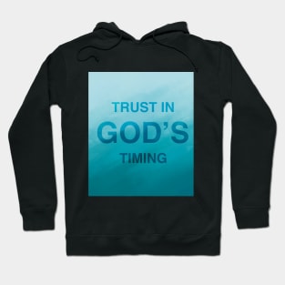 TRUST IN GOD'S TIMING Hoodie